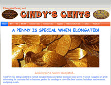 Tablet Screenshot of elongatedpenny.net